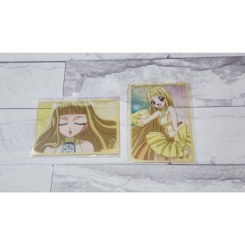 【SET】日正版 真珠美人魚 珍珠美人魚 透卡 卡片 可可 變身 懷舊 魔法少女 花森小桃