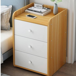 小型 簡約 小置物架 迷你 柜子 臥室 床頭櫃 現代 簡易 收納床邊 帶鎖 儲物櫃 Lglk
