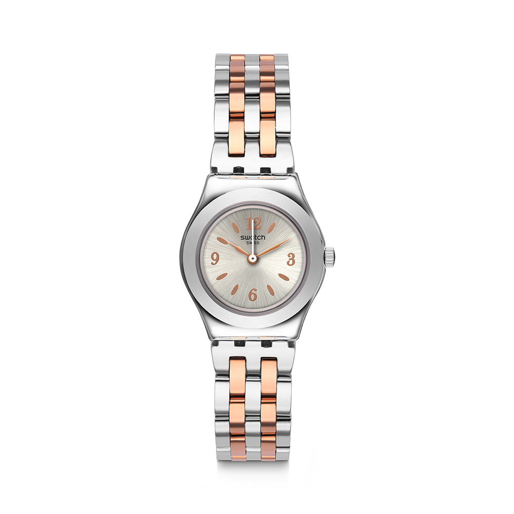 【SWATCH】Irony 金屬 Lady 手錶 瑞士錶 MINIMIX (25mm) 女錶 YSS308G