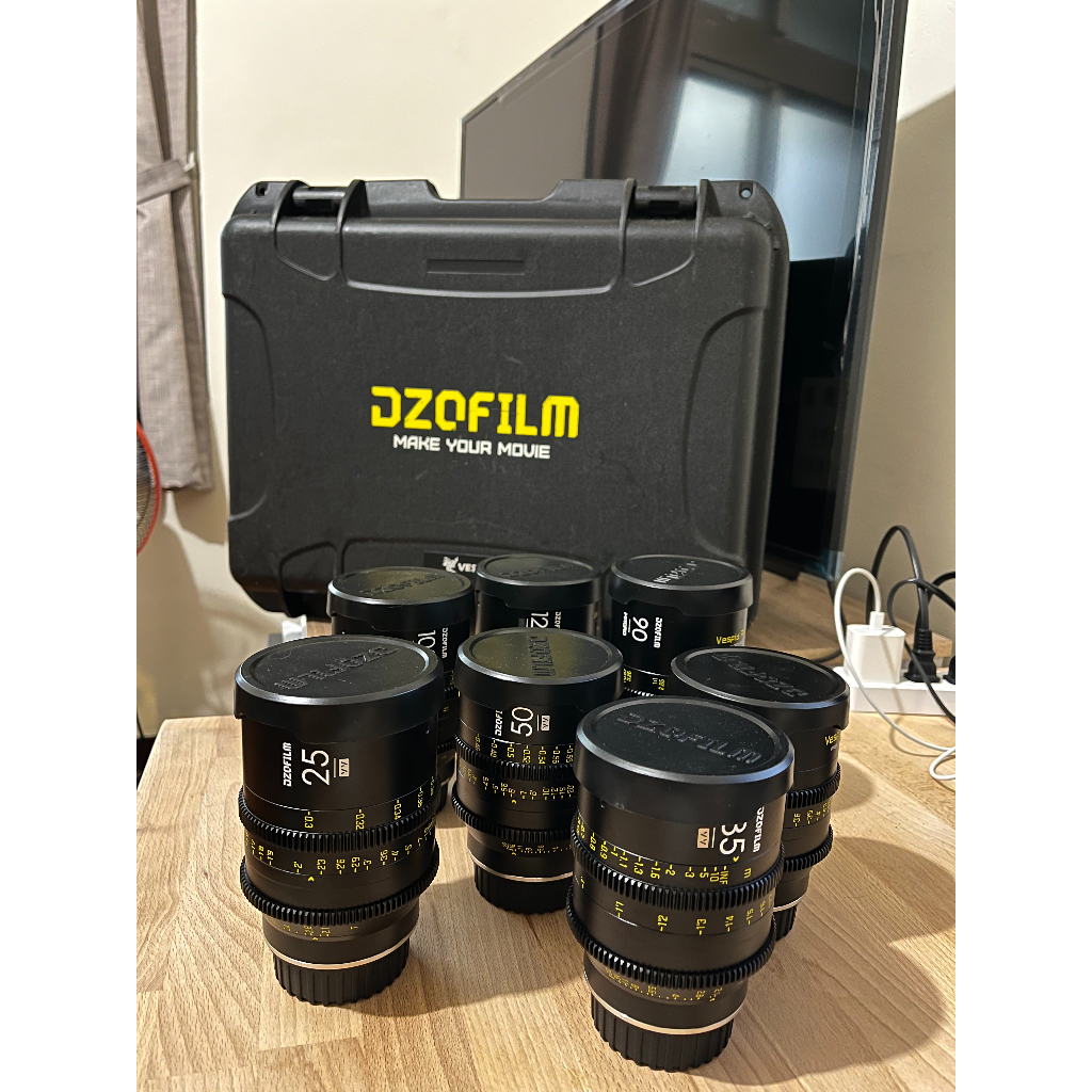 DZOFILM Vespid Prime EF接口+微距 90mm 七鏡電影定焦鏡頭組（含鏡頭盒/潤橙公司貨）