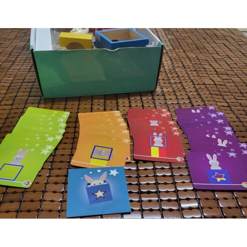 兔寶寶魔術箱，smartgame，正版，二手，木質，九成新，無缺無損