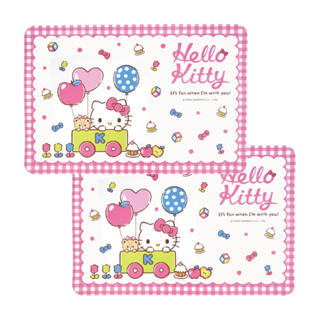 HELLO KITTY 餐墊2入組-氣球 粉 471119867140