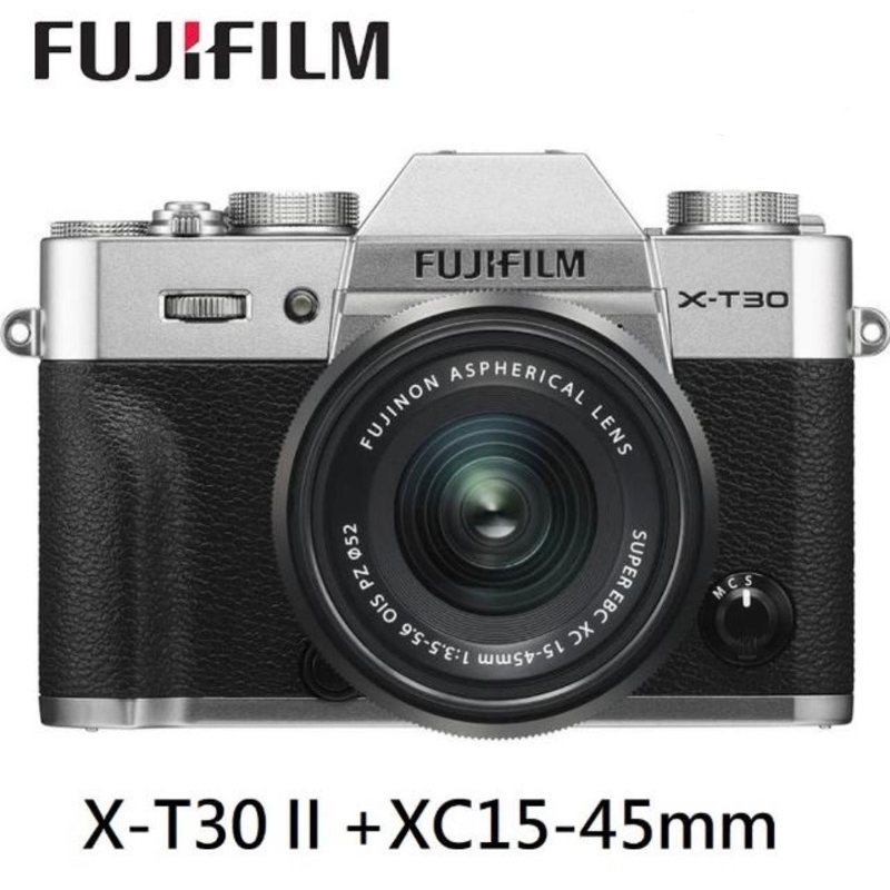 🌟現貨 FUJIFILM 富士 XT30II + XC15-45mm 銀色 平輸/保固內(二手)