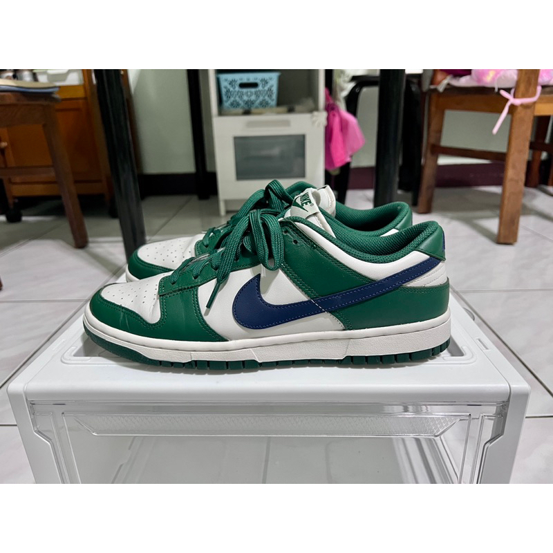 NIKE DUNK LOW  GEORGE GREEN 白綠午夜藍 US11.5