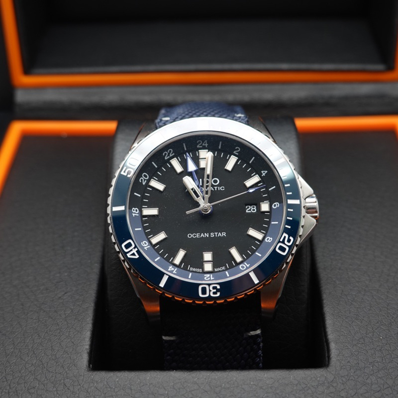 Mido 美度 Ocean Star GMT 海洋之星 雙時區潛水錶 機械錶 手錶