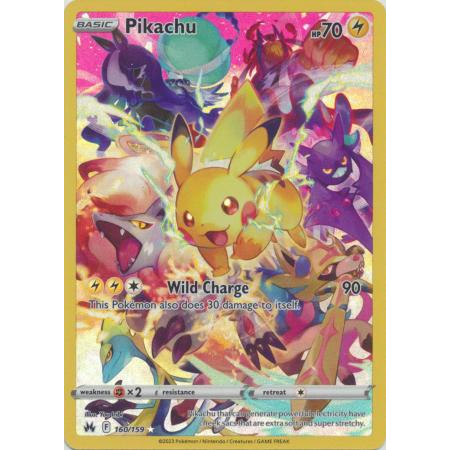 PTCG POKEMON 寶可夢 美版 160/159 Pikachu 皮卡丘 PROMO PR 黑金禮盒