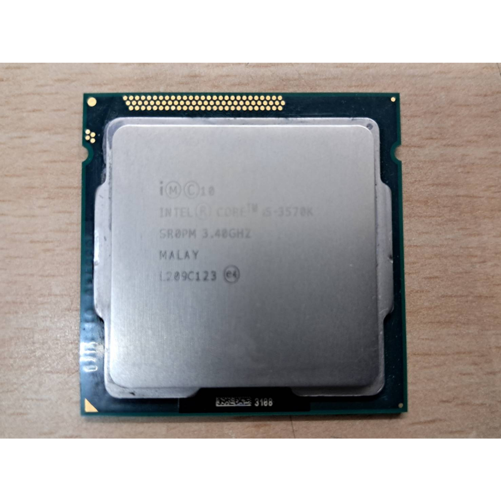 二手 Intel I5-3570K CPU 1155腳位 - 店保7天
