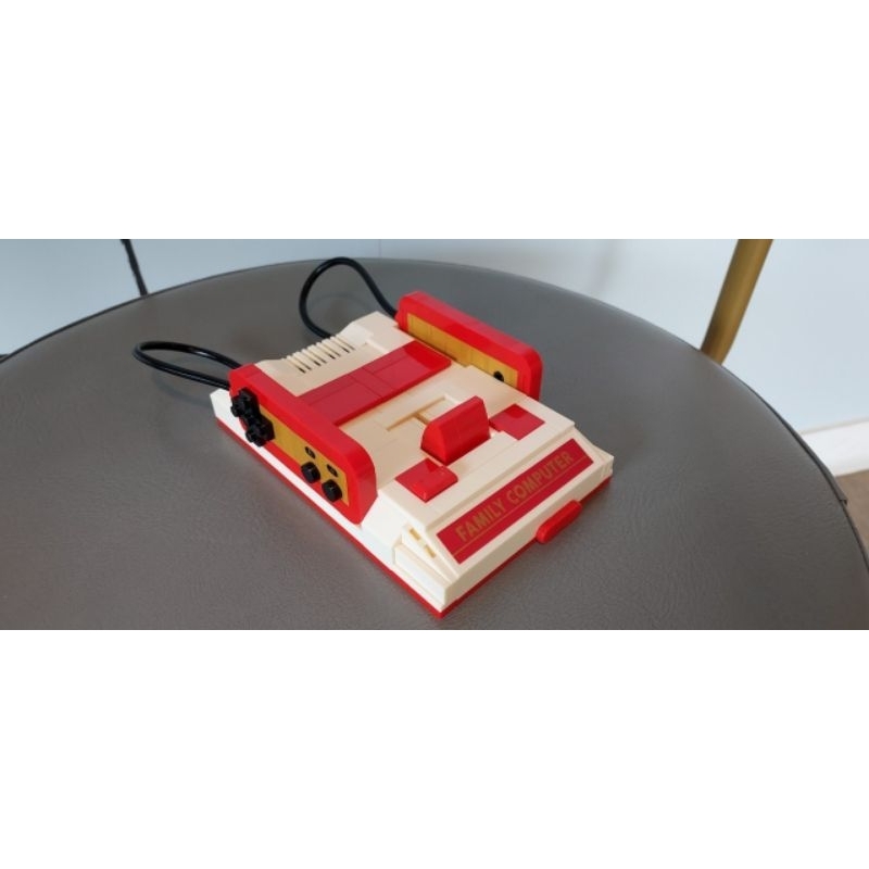 MOC 創意系列 1983 紅白遊戲機 積木玩具