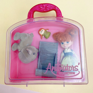 Disney迪士尼正版安娜冰雪公主玩具兒童可愛娃娃