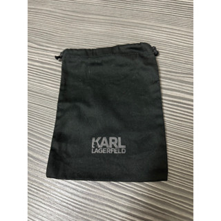 [二手] KARL LAGERFELD防塵袋 卡爾 老佛爺 帆布 防塵袋 收納袋