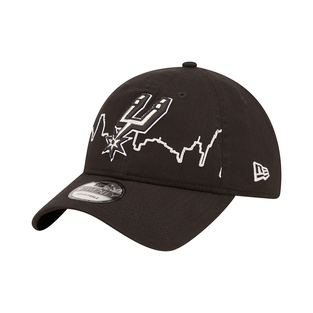 NEW ERA 男女 9TWENTY NBA TIP OFF  聖安東尼奧馬刺 黑 NE60289644