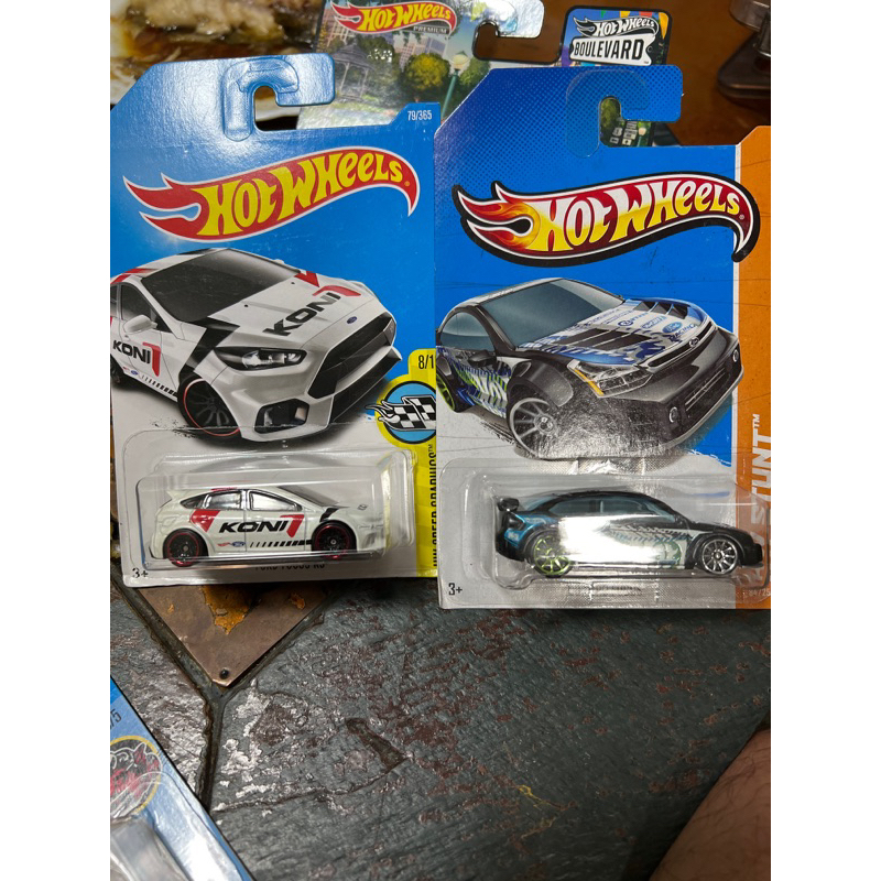 全新絕版 風火輪 Hot wheels 2013 FORD ‘08 FOCUS RS KONI 福特 福克斯