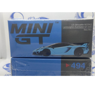 (現貨) Mini GT 494  右駕 Lamborghini Aventador GT EVO 牛