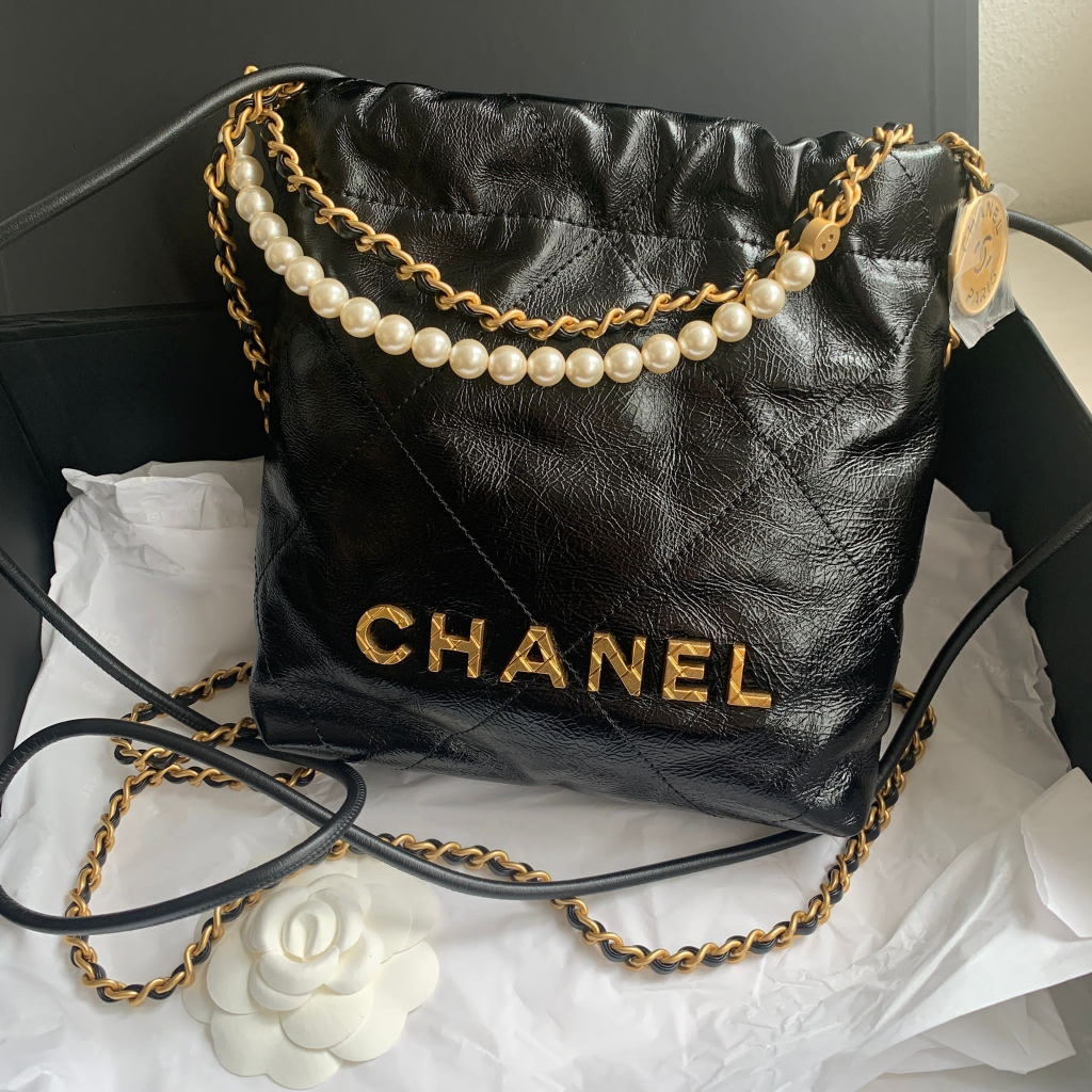 Findyourstyle 正品代購 Chanel 22 mini 珍珠包
