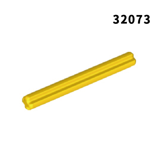 【COOLPON】正版樂高 LEGO 科技 十字軸 Axle 5L 6130008 32073 黃