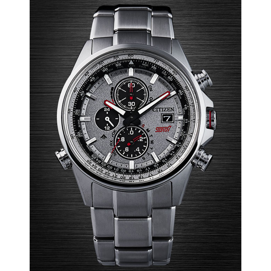 [寰群國際]現貨~日本 STI CITIZEN聯名 STI PORTS CHRONOGRAPH 2023限量500隻手錶