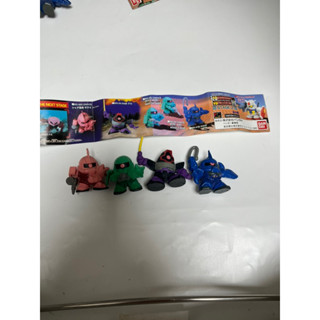 小光玩具 萬代 機動戰士 SD 鋼彈 轉蛋 扭蛋 MS-06S ZAKU II MS-06J ZAKU II MA-09
