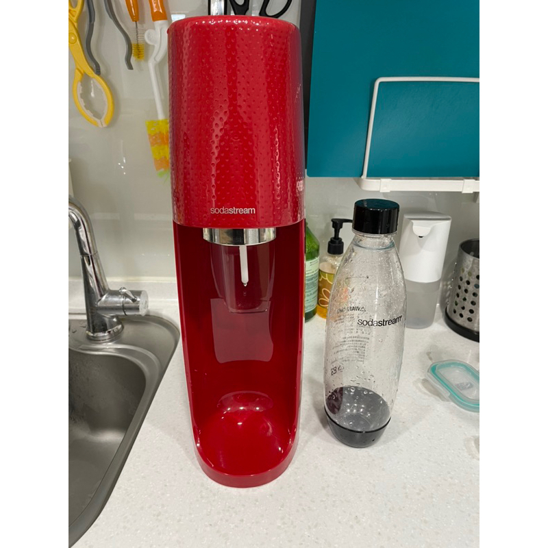 ［二手］Sodastream Spirit 氣泡水機 （紅色）
