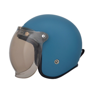 M2R MO-3 安全帽 MO3 素色款 消光靛青 復古帽 半罩 內襯可拆 3/4 安全帽