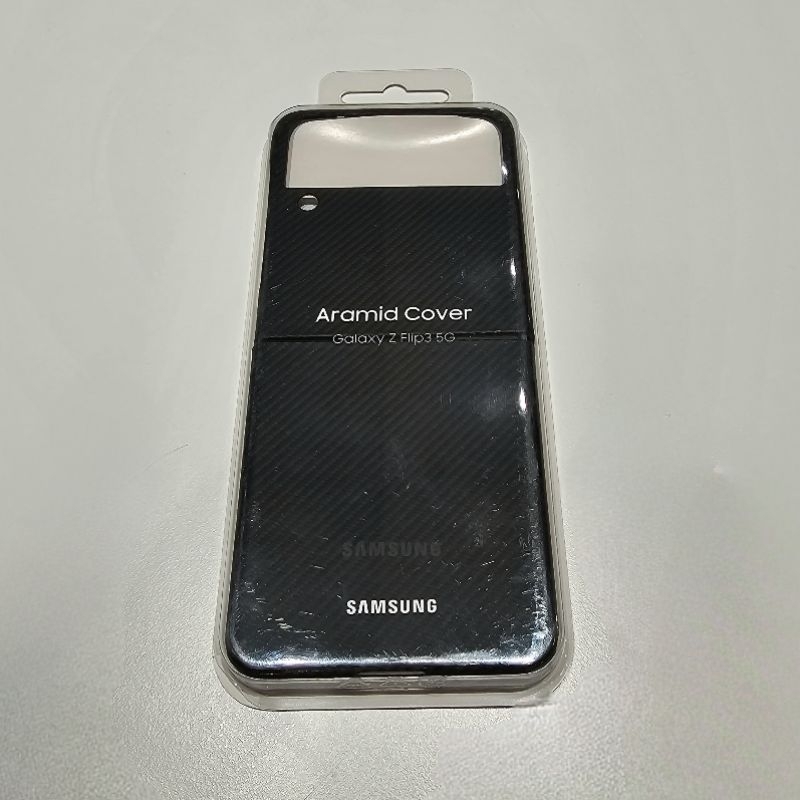 Galaxy Z Flip3 5G Aramid 保護殼 黑 (EF-XF711SBEGWW) ⚠️二手展示品
