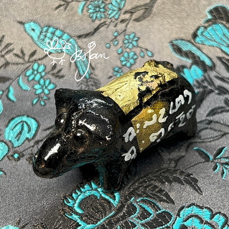 （已出讓）阿贊堆 早期難尋 弓箭牛 擋降牛 入牛靈 頂小人 招財 擋鬼 平安 附心咒 用法 供奉方式 阿贊兌 阿贊對