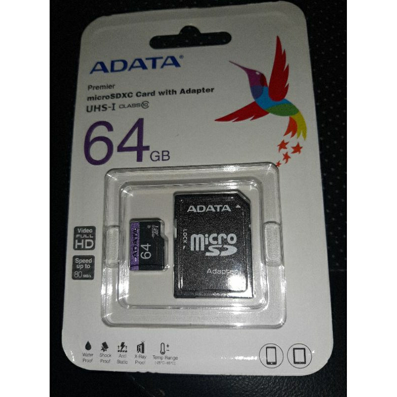 ADATA 威剛64G記憶卡