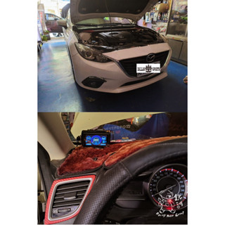 銳訓汽車配件精品-和美店 Mazda 3 征服者測速器 GPS CXR-9008 全綵觸控螢幕 區間測速