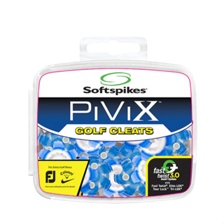 歐瑟-Softspikes PIVIX Fast Twist 3.0高爾夫釘鞋-天空藍(18顆/盒)