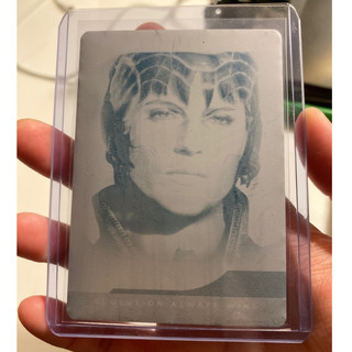 DC CZX super heroes & villains printing plate 印刷版 稀有