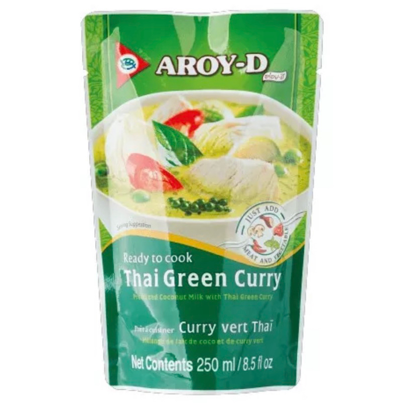 AROY-D 即食綠咖哩醬250ml（好吃泰式綠咖哩🍛）
