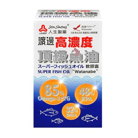 人生渡邊_高濃度頂級魚油(60粒/支)