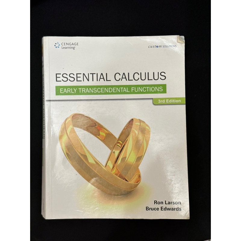 ESSENTIAL CALCULUS (EARLY TRANSCENDENTAL FUNCTIONS 3rd)