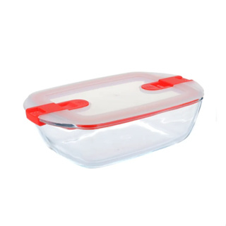 【有發票】法國製 O cuisine 耐熱玻璃長方形保鮮盒2.5L 玻璃保鮮盒(微波烤箱都可以)