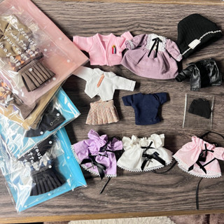 「現貨」二手+全新 gsc ob11 娃衣 學院服制服 外套 裙子 洋裝 皮外套 風衣