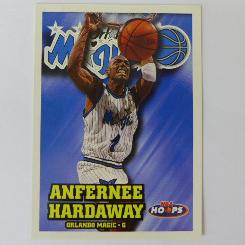 ~ Anfernee Hardaway ~Penny/魔術隊/1分錢/哈達威 1997年HOOPS.NBA球員卡