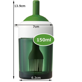 兩用式調味油刷罐 150ml-SKATER 日本製造進口