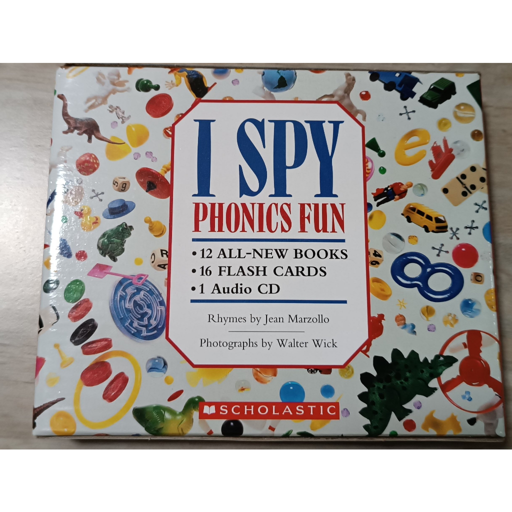 I SPY PHONICS FUN 書+CD 二手