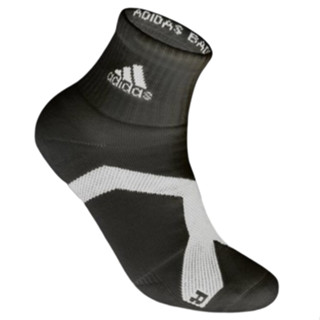 【GO 2 運動】Adidas P3.1強化高機能短筒運動襪 黑/白 臺灣材料 臺灣製造
