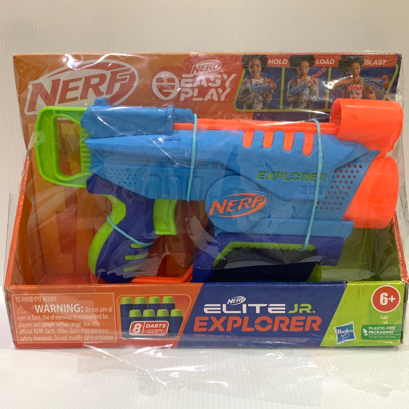 [沐沐屋]NERF 樂活打擊 小菁英系列-探索者射擊器射擊玩具戶外玩具小孩玩具軟彈槍兒童玩具槍0705