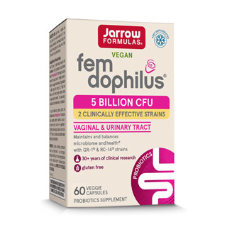 [現貨]Jarrow賈羅公式 50億-女性專用益生菌膠囊(60粒)Women's Fem Dophilus【官方旗艦店】