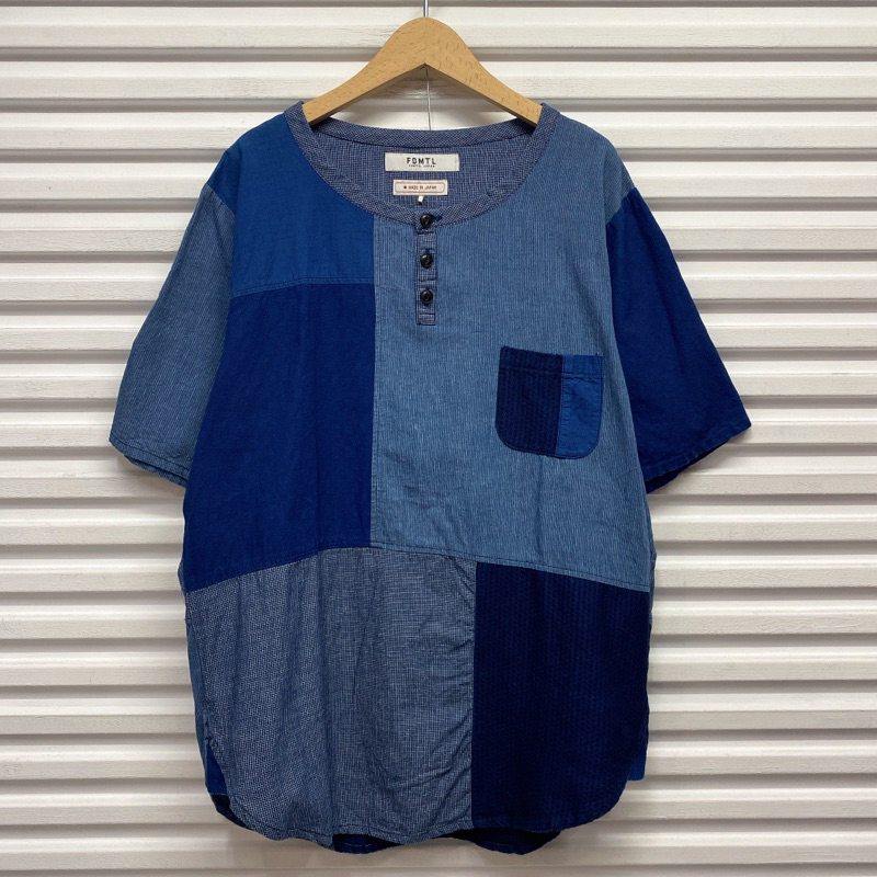 《OPMM》-［FDMTL] 拼接上衣 Patchwork Top