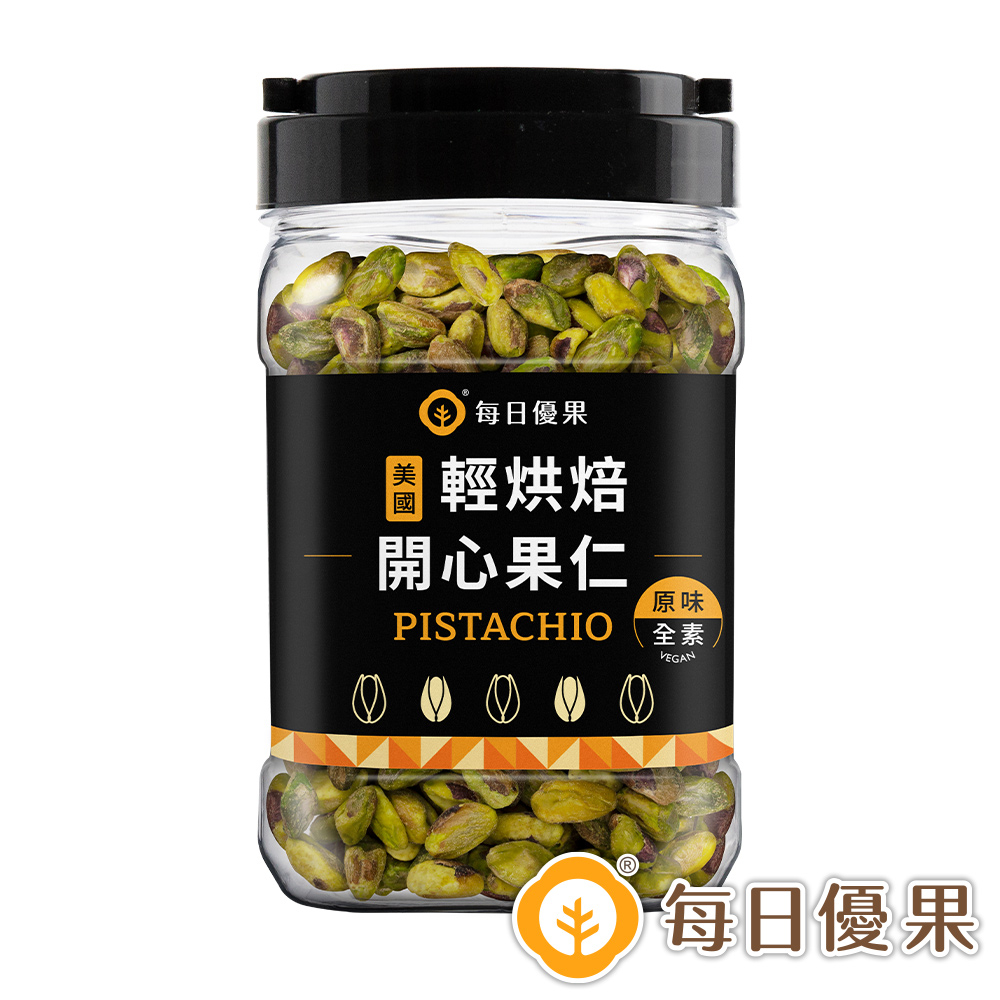 每日優果 罐裝烘焙開心果仁330G（2口味任選）