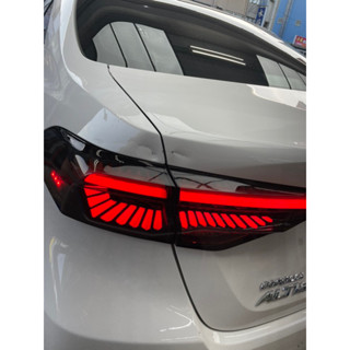 【桃園 國瑞】TOYOTA ALTIS 12代 GR 19-24年款 燻黑尾燈 龍麟尾燈 流水 LED貫穿燈 尾燈