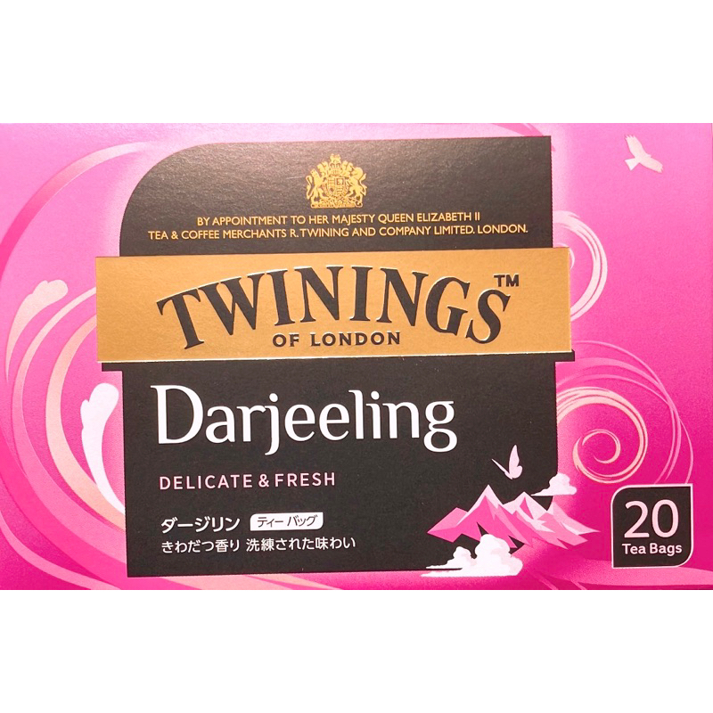 【亞菈小舖】波蘭零食 唐寧 沖泡紅茶包 粉 Darjeeling 42g【優】