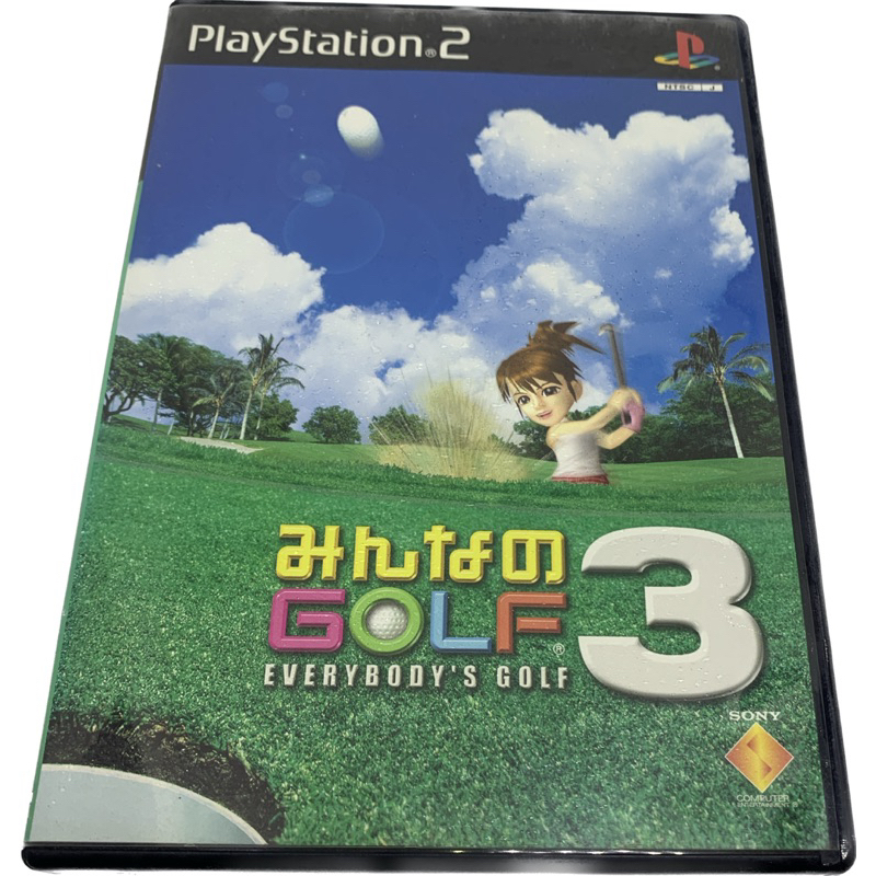 PS2 全民高爾夫 3 Everybody's Golf 3 日版 盒裝 附說明書 二手