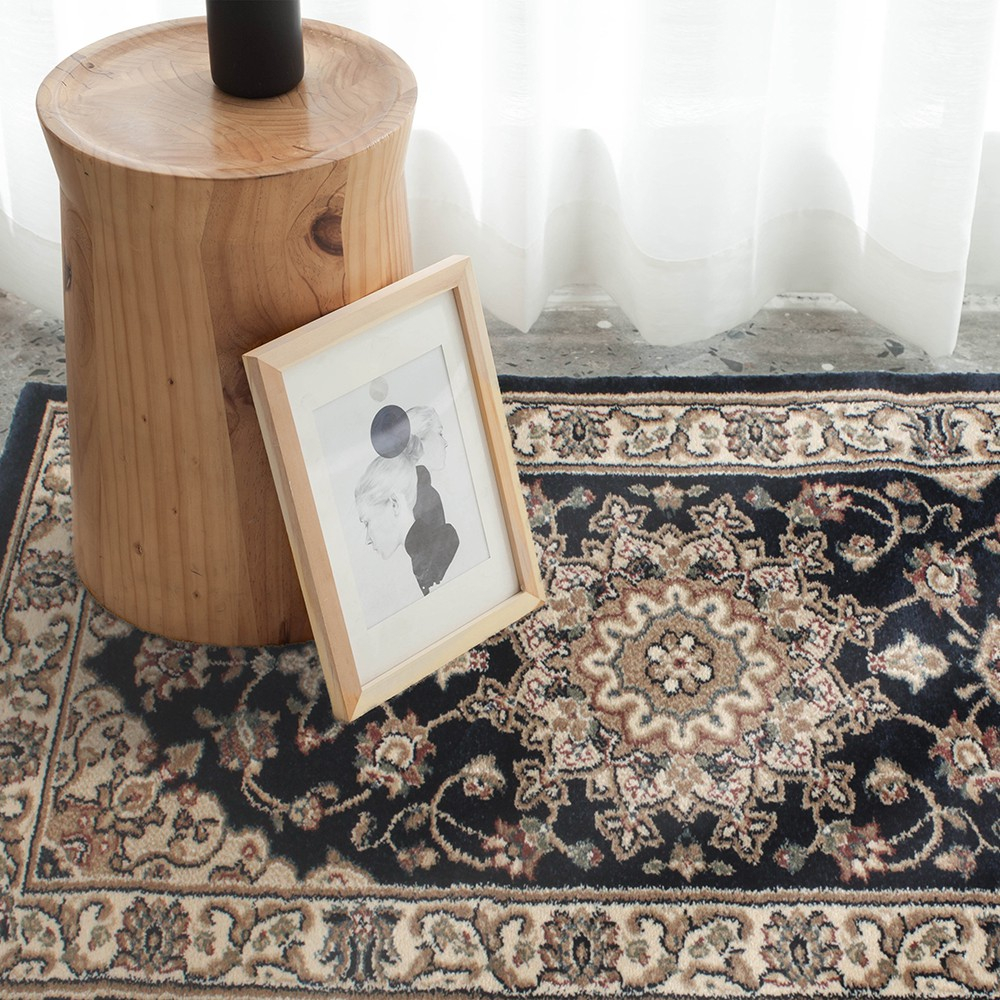 【范登伯格】KIRMAN土耳其歐式古典地毯-黑款(60x115cm/80x150cm)