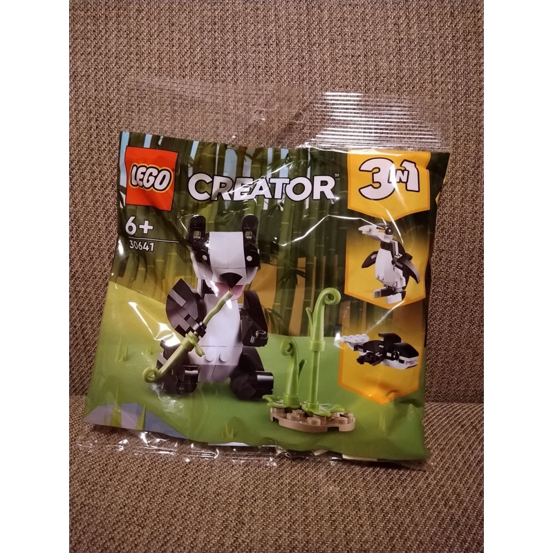 正版 現貨 LEGO 30641 熊貓 3in1 CREATOR