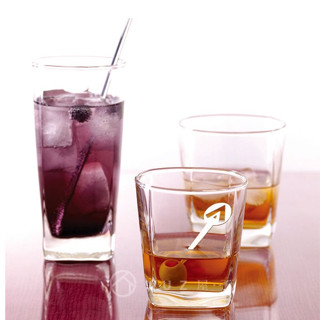 【Ocean】 Plaza方型洛克杯/威士忌杯/果汁杯冷飲杯《WUZ屋子》玻璃杯