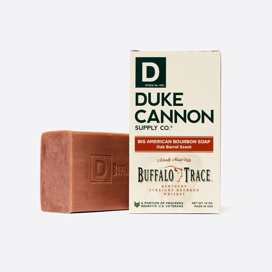 【Duke Cannon】BIG AMERICAN「波本威士忌」大肥皂 10 oz