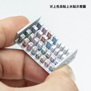[ HankTown ] 1/35 牛奶盒 →附水貼 ｜LIANG 0417 微縮 場景模型